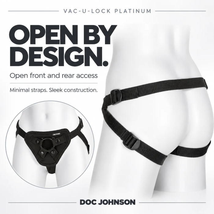 Vac-U-Lock Platinum - Luxe Harness - With Plug