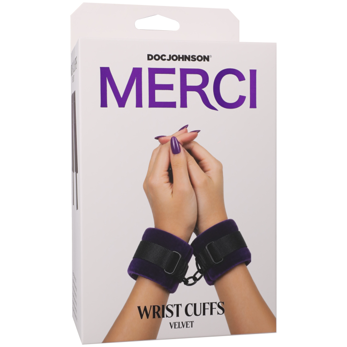 Merci - Velvet Wrist Cuffs
