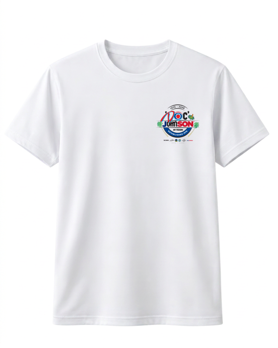 Doc Johnson 50th Anniversary T-Shirt - White
