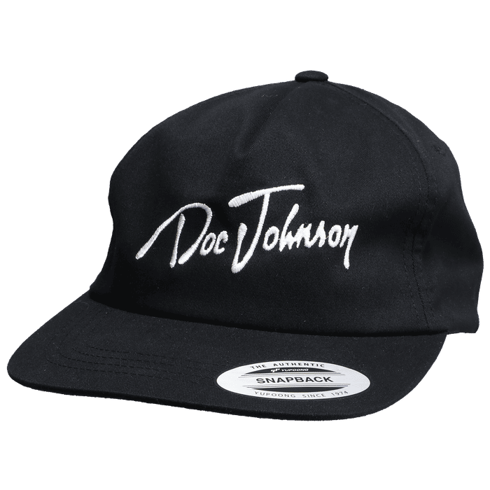 Doc Johnson Cursive Embroidered Hat, Black