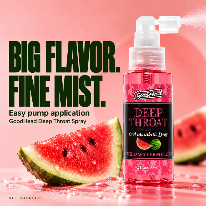 GoodHead - Deep Throat Spray - Watermelon - 2 fl. oz.
