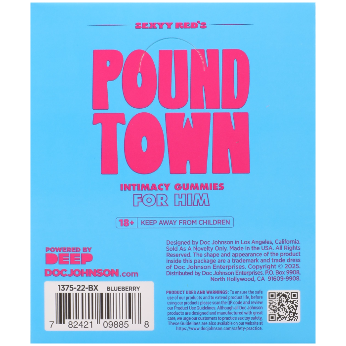 Sexyy Red For Him - Pound Town Performance Enhancers - Blueberry