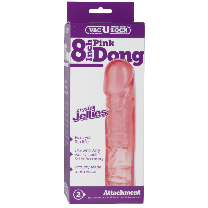 Vac-U-Lock - 8 Inch Classic Dong