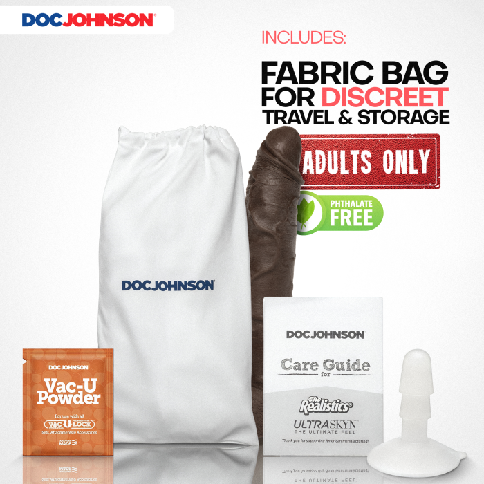 Signature Cocks - Jason Luv - 10 Inch ULTRASKYN Cock with Removable Vac-U-Lock Suction Cup