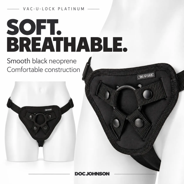 Vac-U-Lock Platinum - Luxe Harness - With Plug