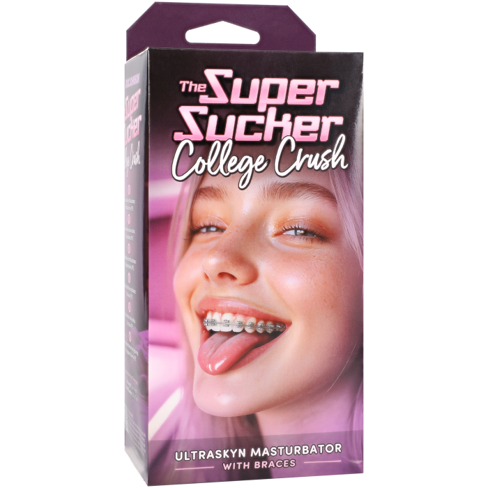 The Super Sucker - College Crush ULTRASKYN Masturbator with Braces