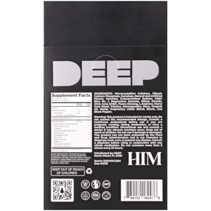 DEEP Him - 5 Chew Pack