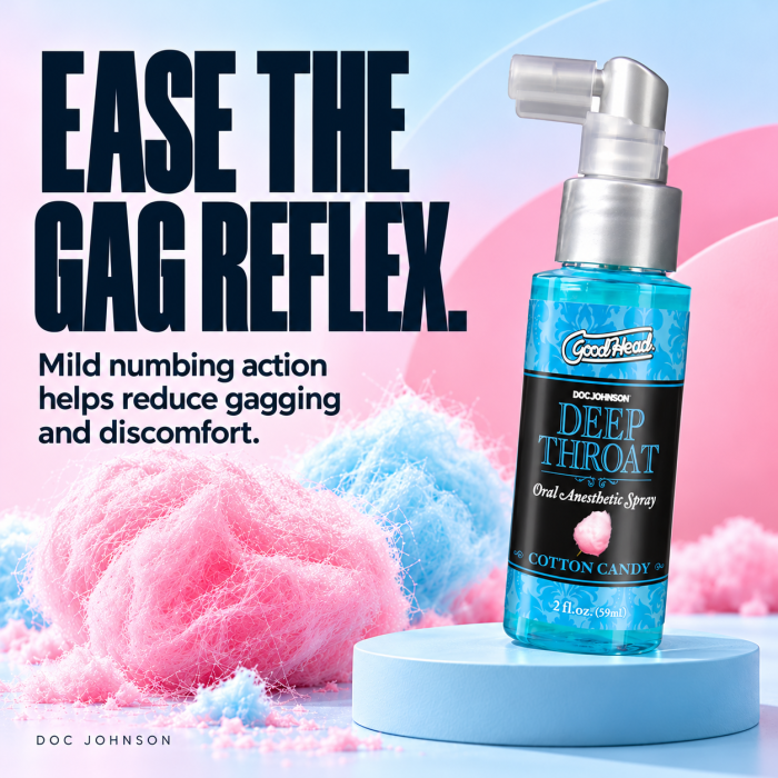 GoodHead - Deep Throat Spray - Cotton Candy - 2 fl. oz.