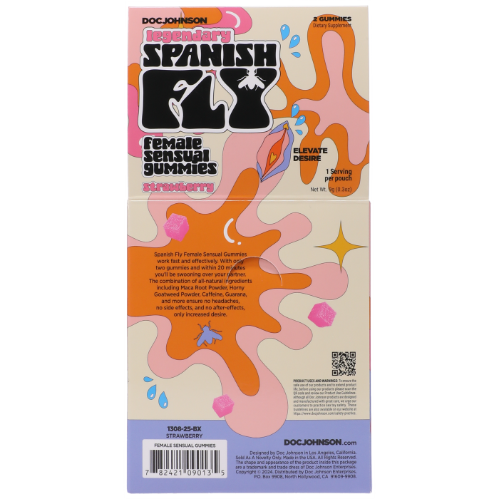 Spanish Fly - Female Sensual Enhancer - Strawberry