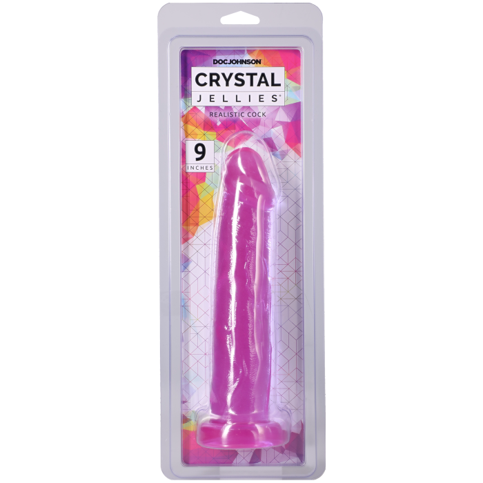 Crystal Jellies - Realistic Cock - 9 Inch