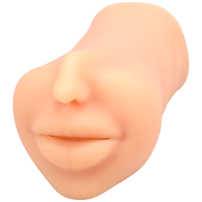 The Super Sucker - Cum Guzzler - Male Mouth ULTRASKYN Masturbator