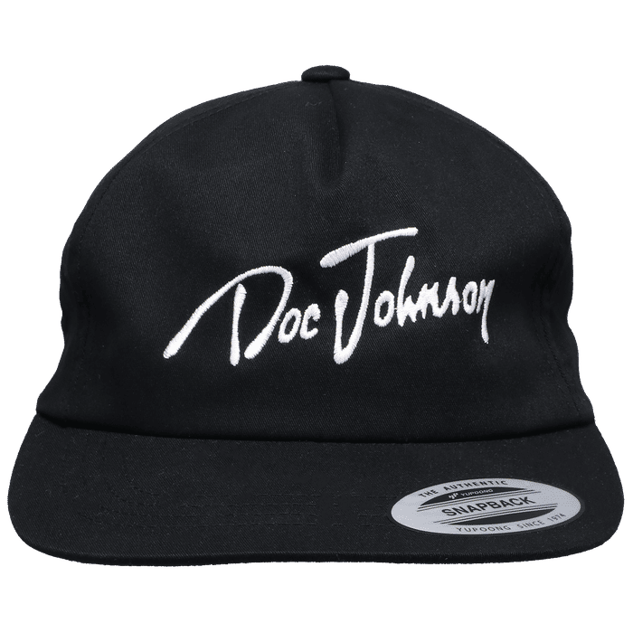 Doc Johnson Cursive Embroidered Hat, Black