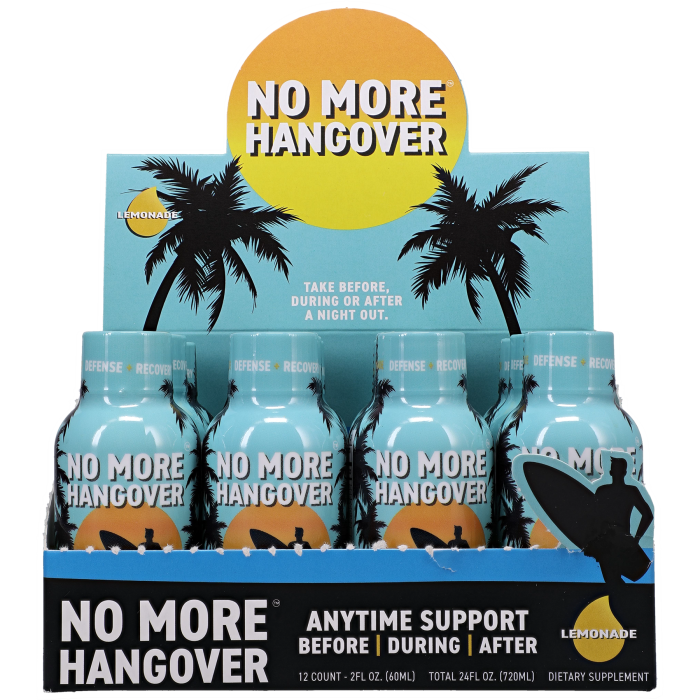 No More Hangover - 12 pack - 2 fl. oz.