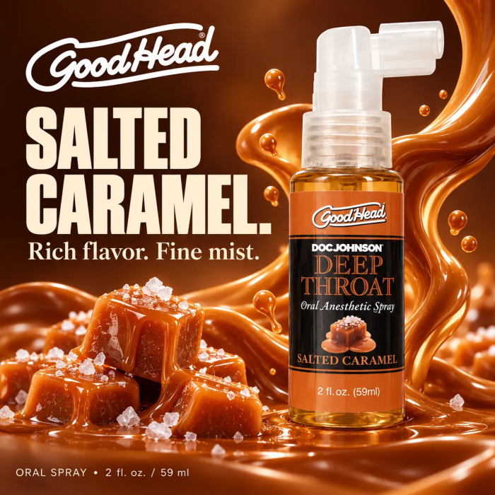 GoodHead - Deep Throat Spray - Salted Caramel - 2 fl. oz.