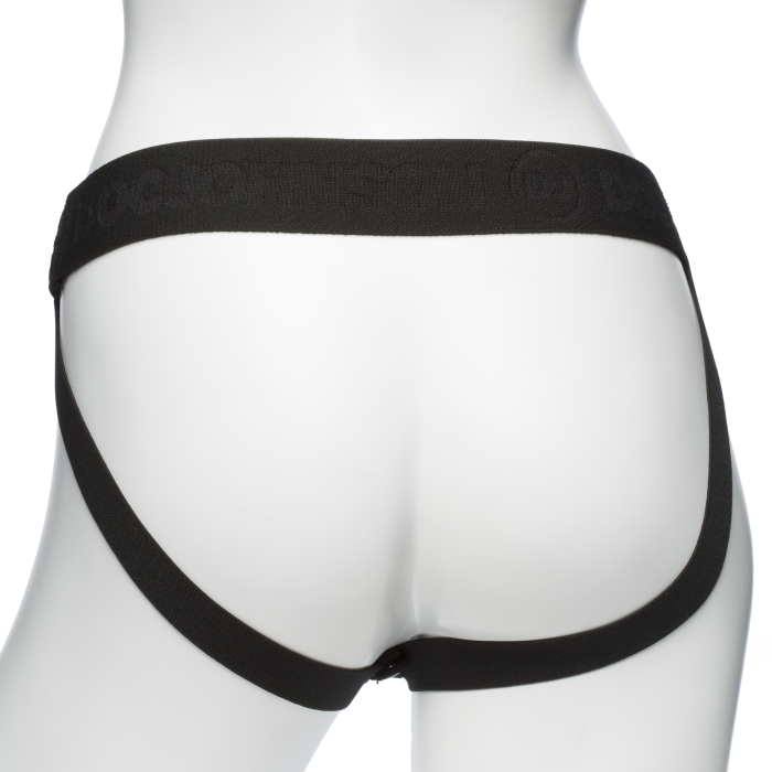 Body Extensions - BE Bold 2-Piece Set - Silicone Harness with 8" Large Dong