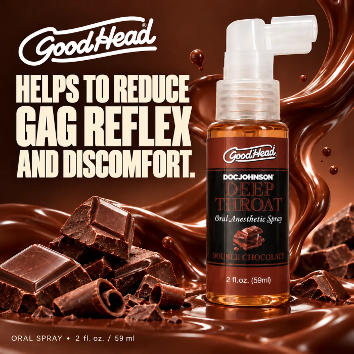 GoodHead - Deep Throat Spray - Double Chocolate - 2 fl. oz.
