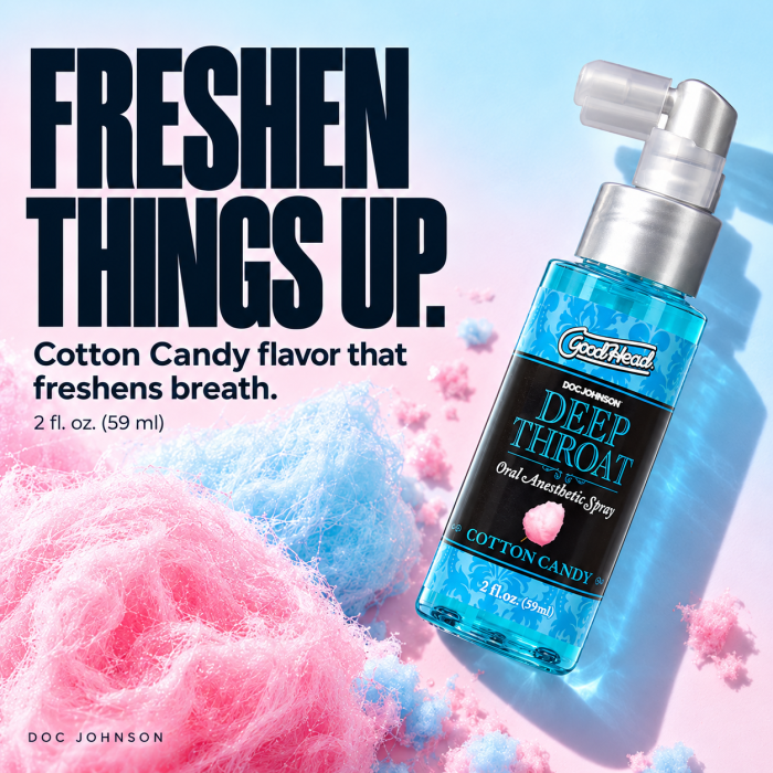 GoodHead - Deep Throat Spray - Cotton Candy - 2 fl. oz.