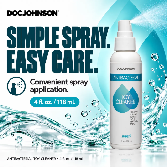 Doc Johnson Toy Cleaner - Antibacterial - 4 fl. oz.