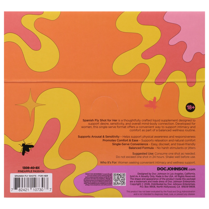 Spanish Fly For Her Arousal Shot - Pineapple Passion