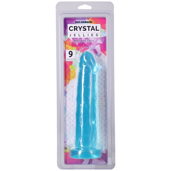 Crystal Jellies - Realistic Cock - 9 Inch