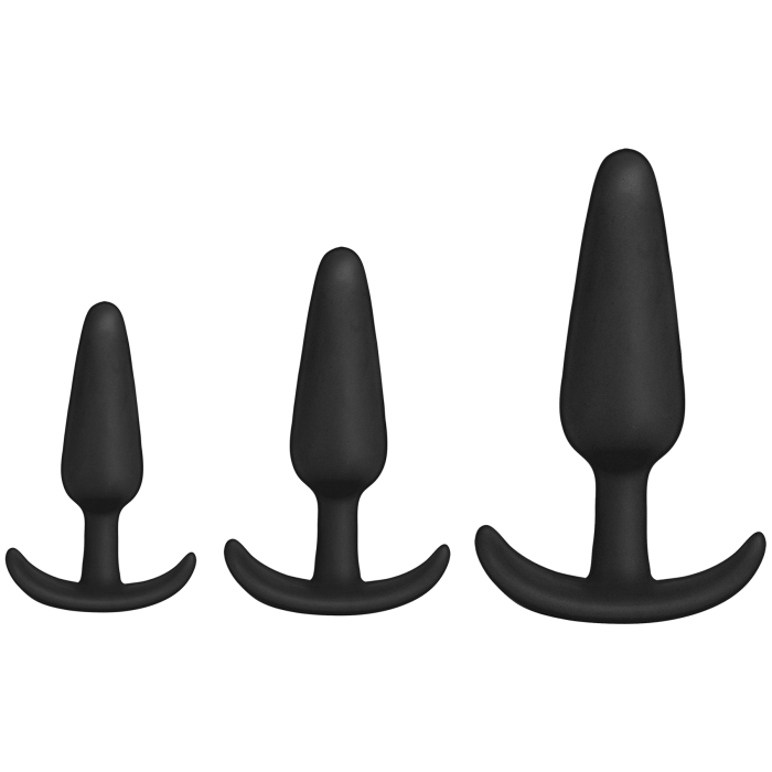 Crystal Jellies Anal Starter Training Kit 5 Inch — Clear — Anal Training Kits