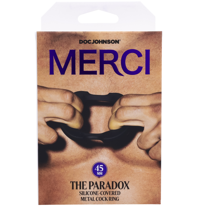 Merci - The Paradox - Silicone-Covered Metal Cock Ring - 45mm