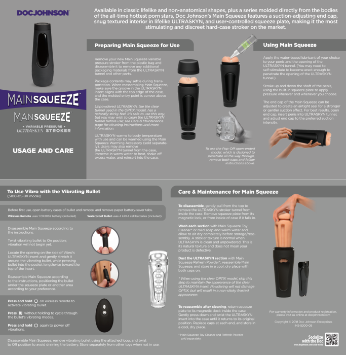 Man Squeeze - Stud - ULTRASKYN Stroker - Ass