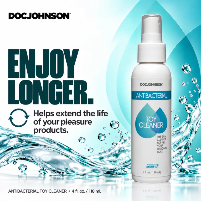 Doc Johnson Toy Cleaner - Antibacterial - 4 fl. oz.