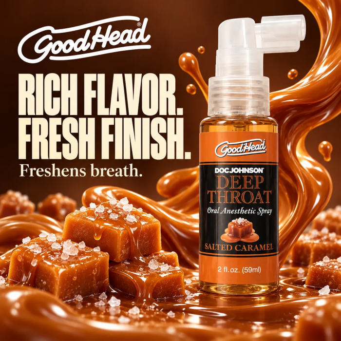 GoodHead - Deep Throat Spray - Salted Caramel - 2 fl. oz.