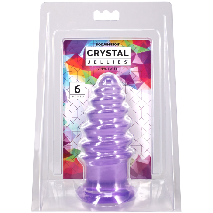 Crystal Jellies - Anal Twist - 6 Inch