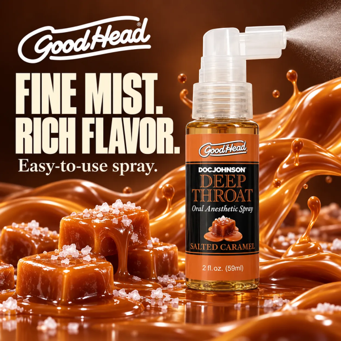 GoodHead - Deep Throat Spray - Salted Caramel - 2 fl. oz.