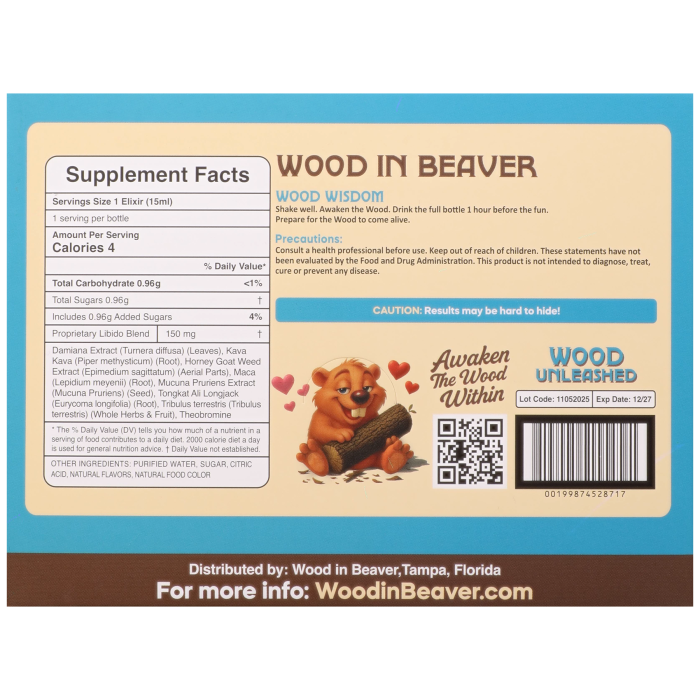 Wood In Beaver (Him) Beaver Boost Juice