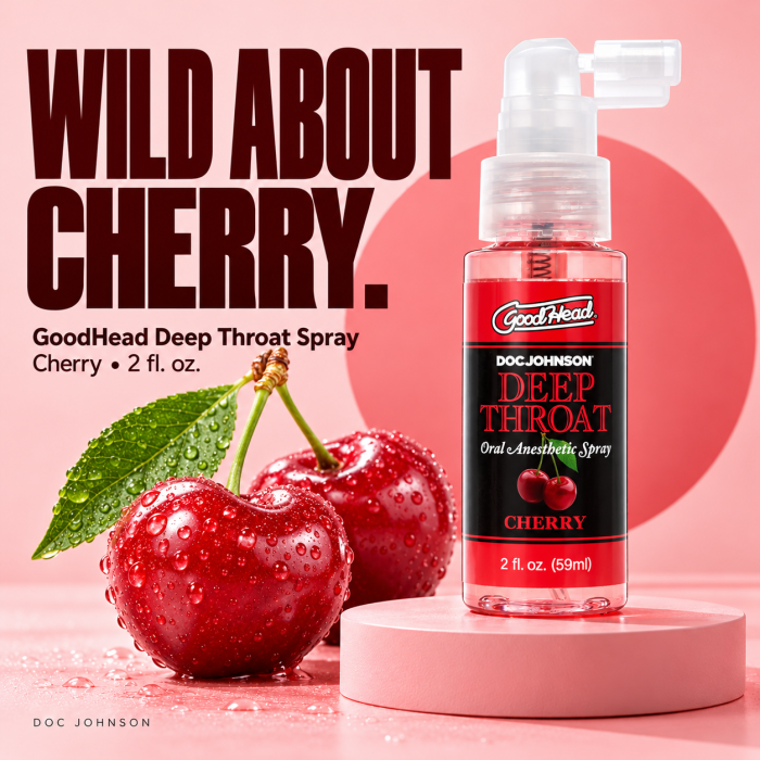 GoodHead - Deep Throat Spray - Cherry - 2 fl. oz.