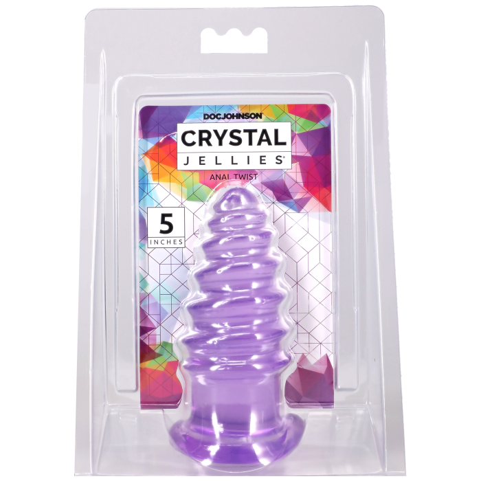 Crystal Jellies - Anal Twist - 5 Inch
