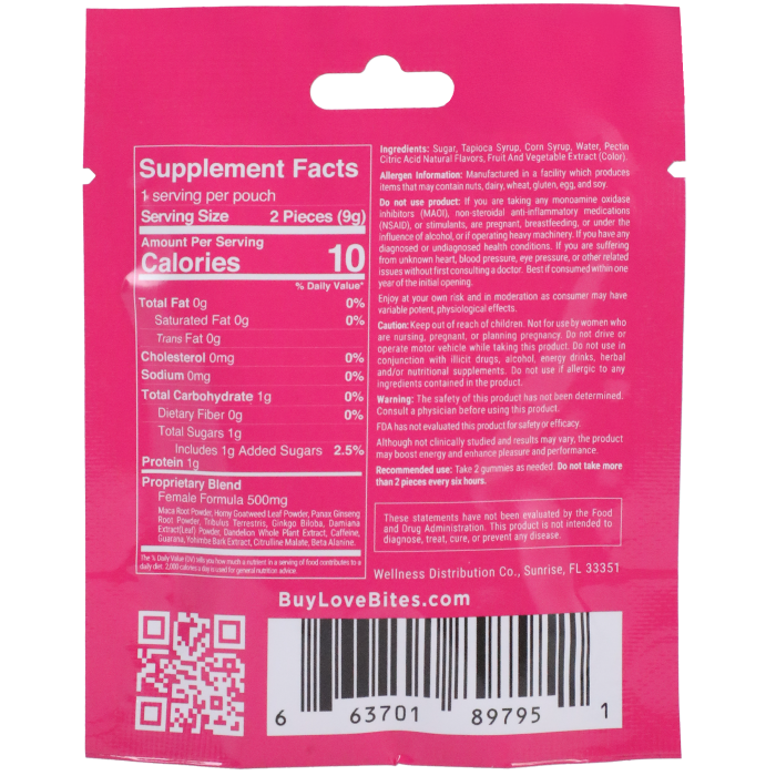 Love Bites - Female Sensual Enhancer