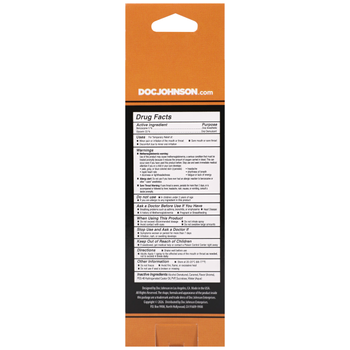 GoodHead - Deep Throat Spray - Salted Caramel - 2 fl. oz.