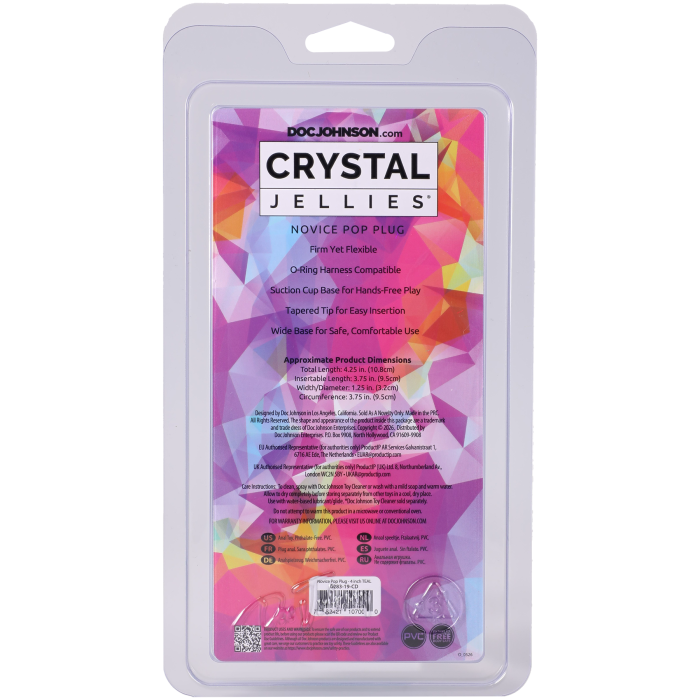 Crystal Jellies - Novice Pop Plug - 4 Inch