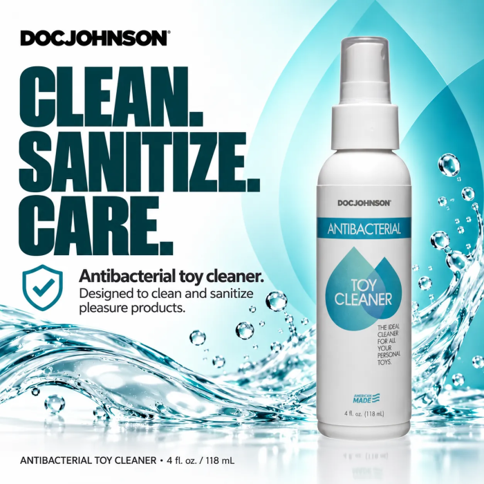 Doc Johnson Toy Cleaner - Antibacterial - 4 fl. oz.
