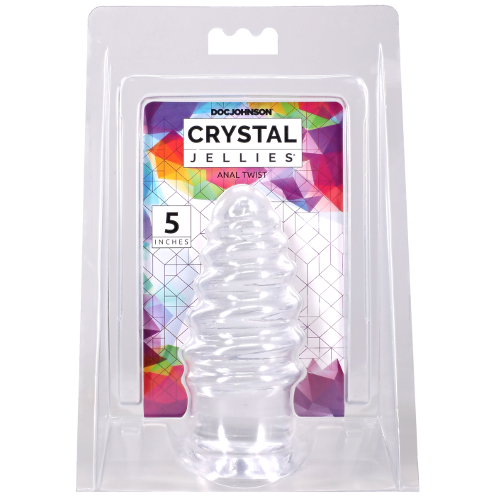 Crystal Jellies - Anal Twist - 5 Inch