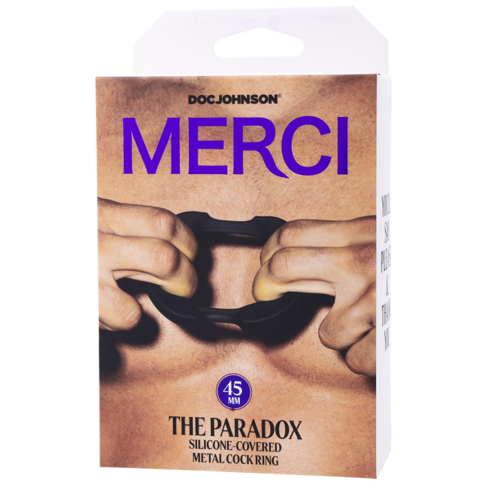 Merci - The Paradox - Silicone-Covered Metal Cock Ring - 45mm