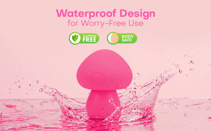 Mochi - Mushroom Vibe - 10 Function - Silicone - Rechargeable