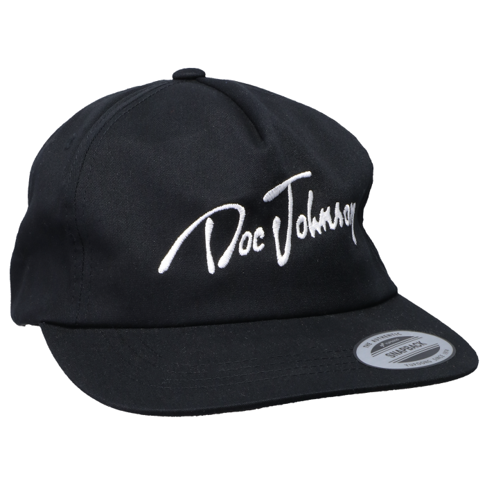 Doc Johnson Cursive Embroidered Hat, Black