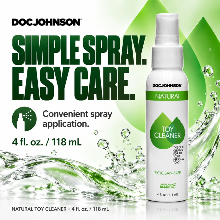 Doc Johnson Toy Cleaner - Natural - 4 fl. oz.