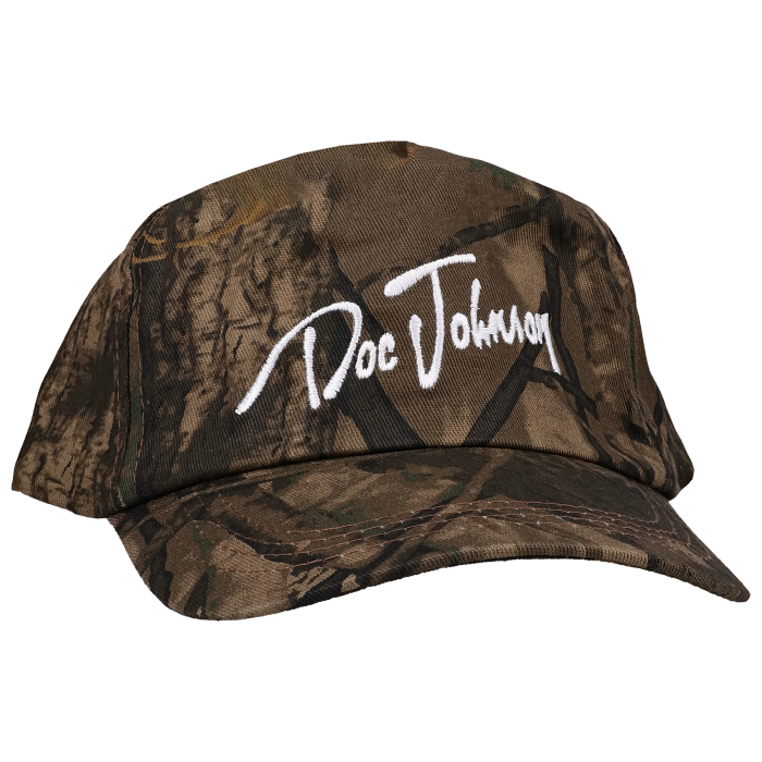Doc Johnson Cursive Embroidered Hat, Camo