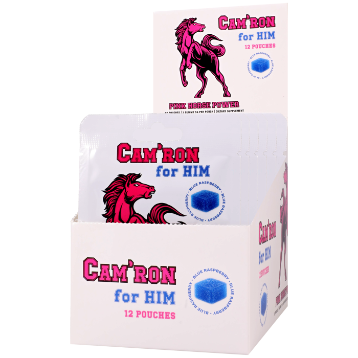 CAM'RON For Him - Pink Horse Power Enhancer - Blue Raspberry