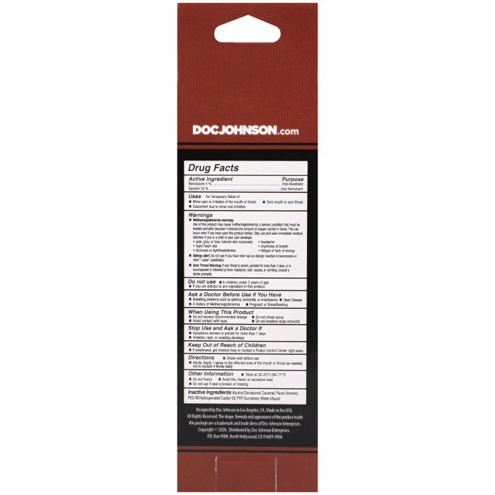 GoodHead - Deep Throat Spray - Double Chocolate - 2 fl. oz.