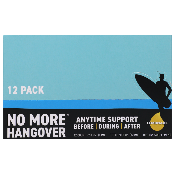 No More Hangover - 12 pack - 2 fl. oz.