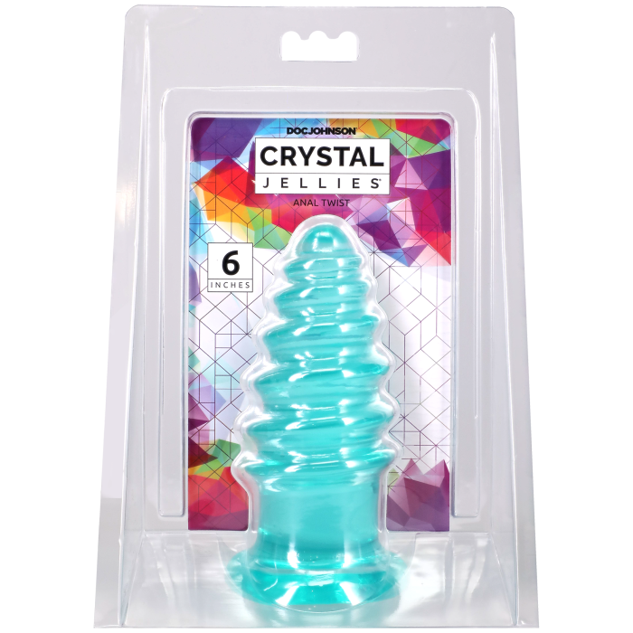 Crystal Jellies - Anal Twist - 6 Inch