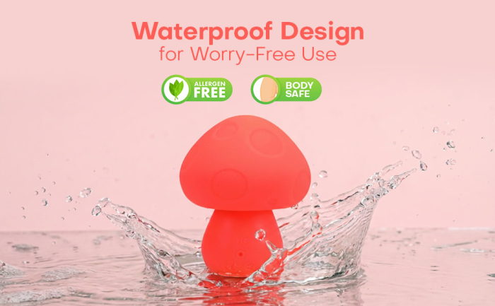Mochi - Mushroom Vibe - 10 Function - Silicone - Rechargeable