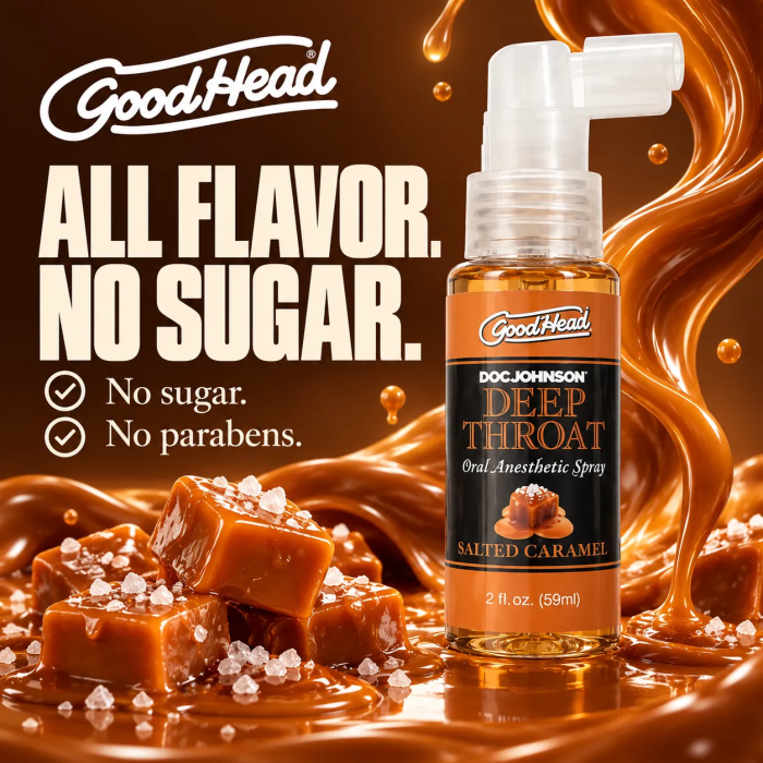 GoodHead - Deep Throat Spray - Salted Caramel - 2 fl. oz.